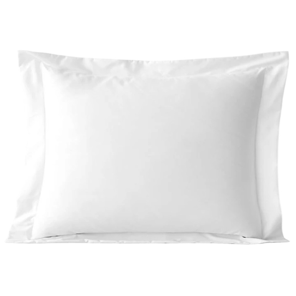 2 The Company Store Classic Smooth Wrinkle-Free Sateen Standard Shams White #1